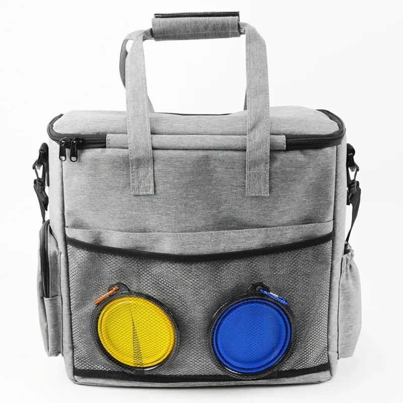 Travel equipment for dogs: a versatile pet accessory bag, waterproof and durable for all car travel needs