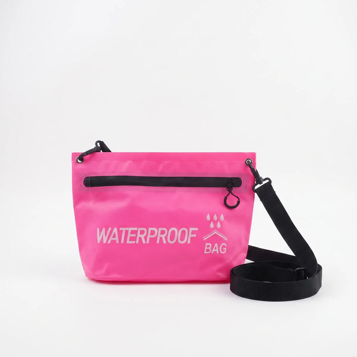 Unisex waterproof dry bag for beach, swimming, & outdoor adventures. Keep gear dry & safe.