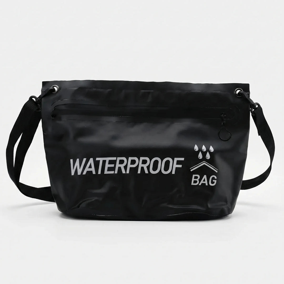 Rugged outdoor gear: waterproof dry bag for hiking, camping, and adventure travel. Essential for keeping items dry.