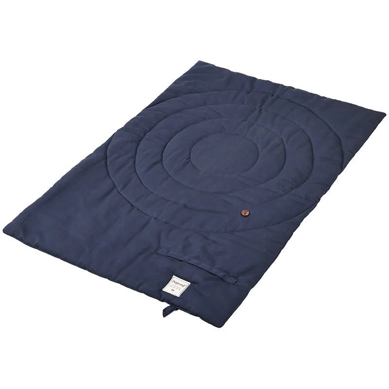 Unisex waterproof foldable pet mat, ideal dog bed for travel & home, easy clean pet accessory.