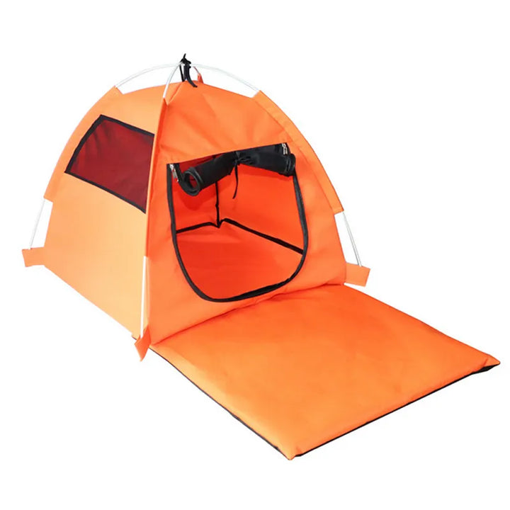 Unisex pet accessory: waterproof foldable pet tent and bed, great for pet comfort and travel