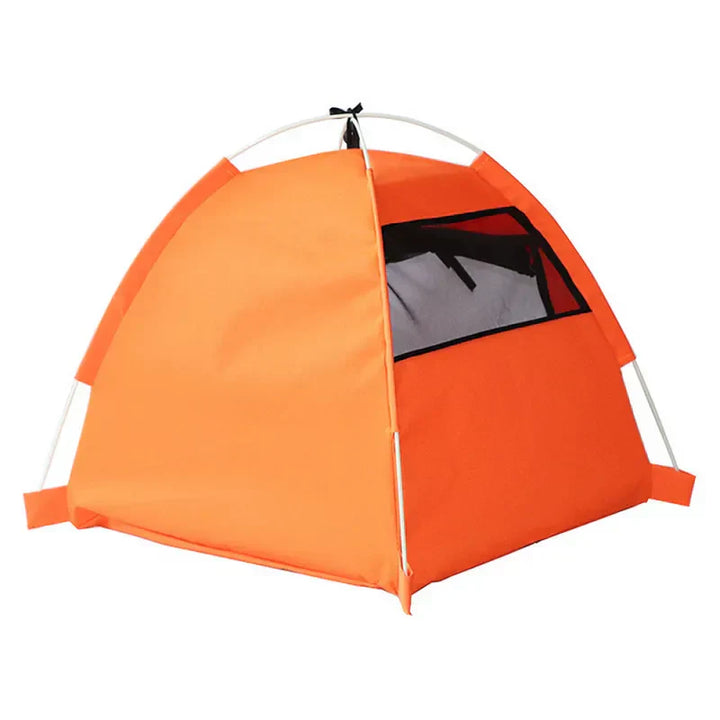 Breathable pet tent & bed, waterproof and foldable, offering a cozy dog bed or cat bed experience
