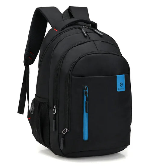 Functional unisex waterproof bag, multi-compartment for daily commute, school, or short trips.
