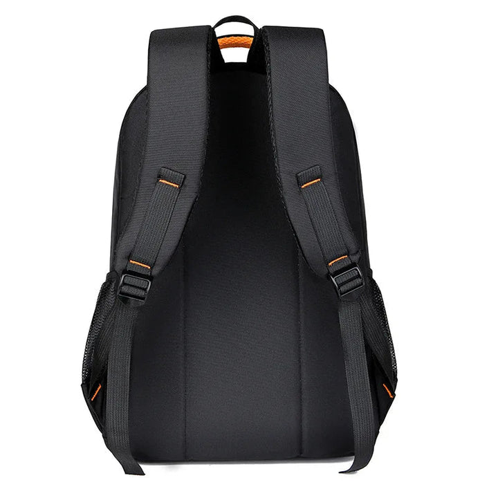 Heavy-duty waterproof backpack, spacious multi-compartment design for daily use, school, travel.