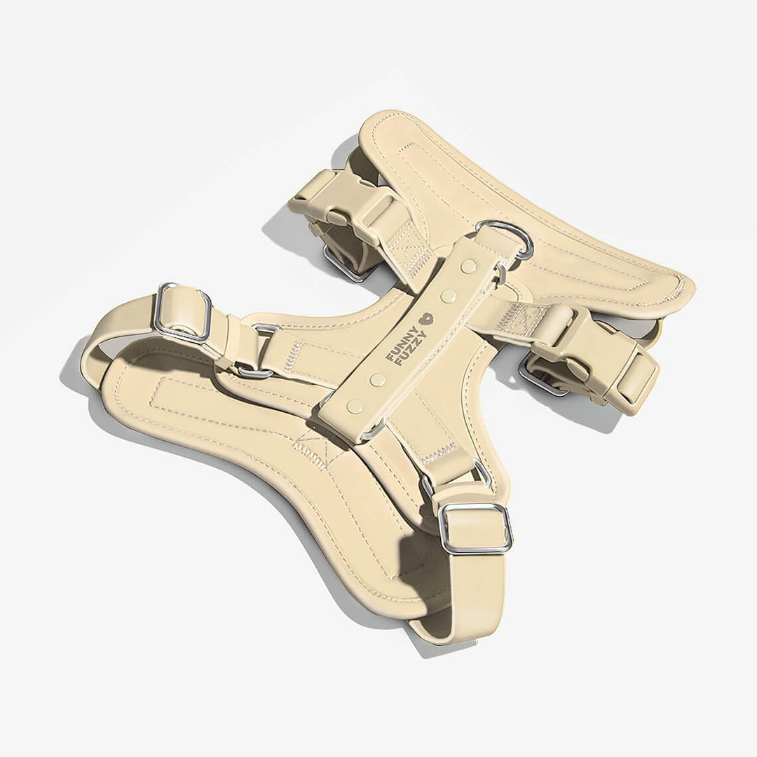 Heavy-duty waterproof no-pull dog harness, designed for comfort and control, chew-proof