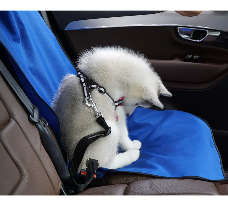 Waterproof pet mat for car back seat, vital pet supplies for vehicle safety