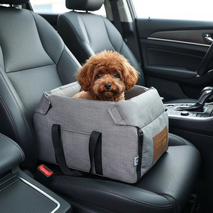 Washable car pet cushion, black waterproof Oxford fabric, perfect for travel accessories