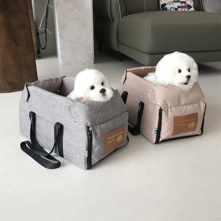 Multi-functional waterproof pet travel bed, ideal for cars and outdoor adventures with pets