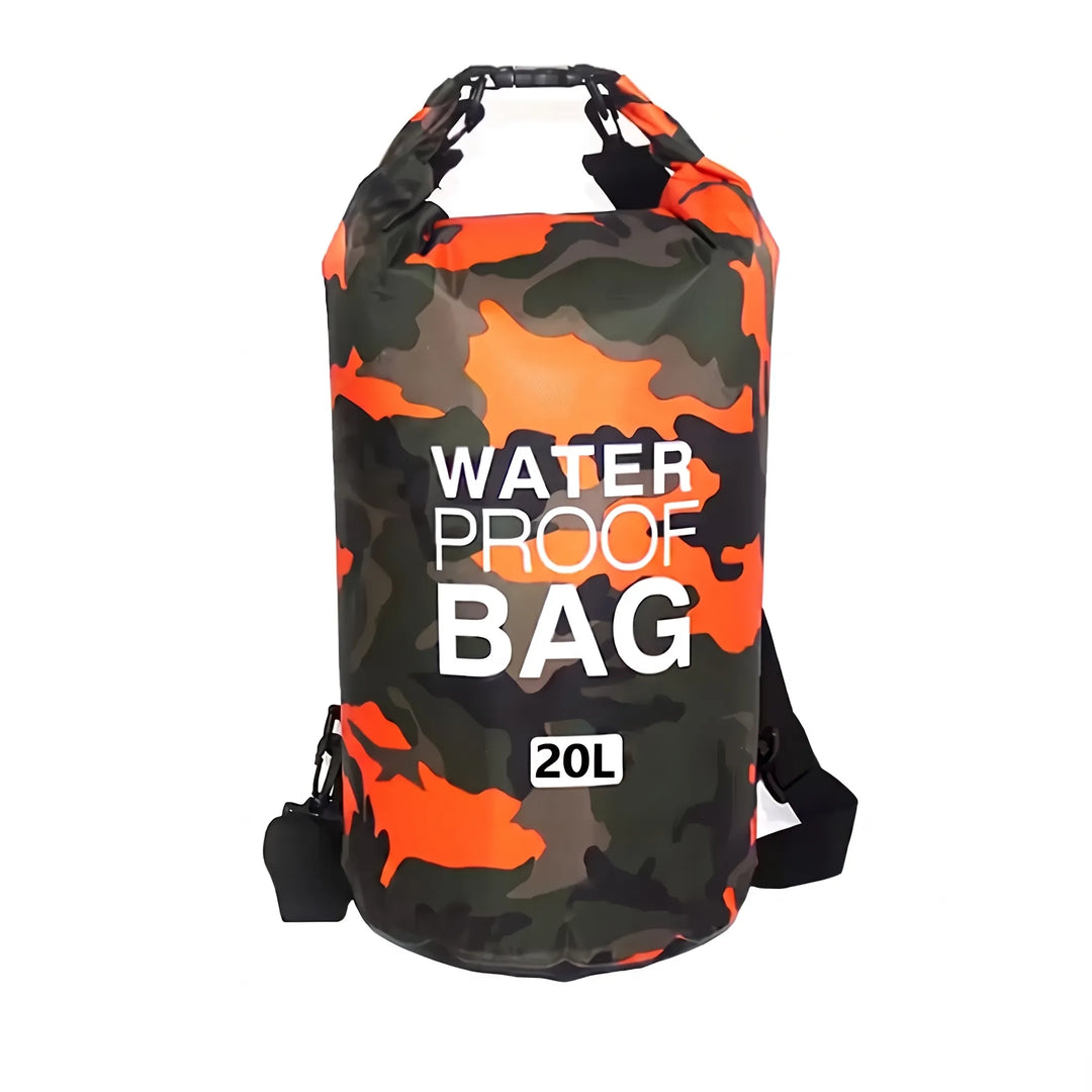Lightweight and functional roll-top dry bag, ideal for backpacking, fishing & daily use.