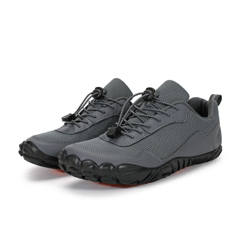 Durable unisex hiking shoes for outdoor adventure, trail running, and comfortable walking.