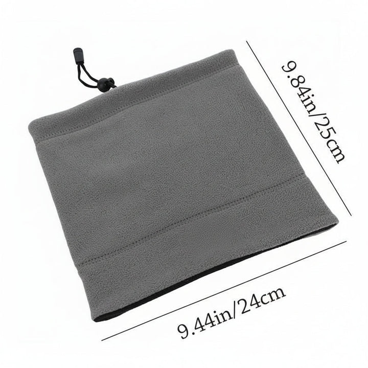 Soft, warm, and windproof neck gaiter for men & women; essential winter accessory for cold climates.