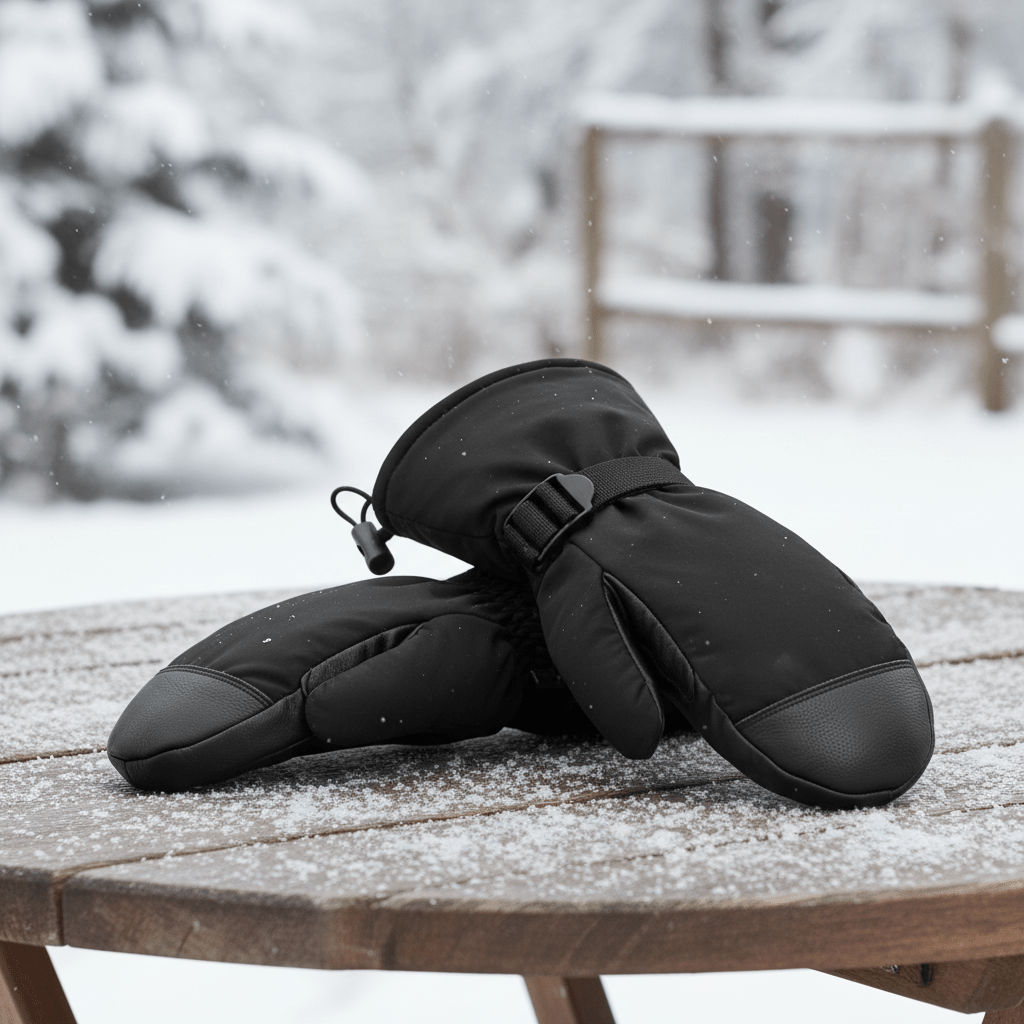 Unisex windproof touchscreen gloves for winter cycling & outdoor sports.