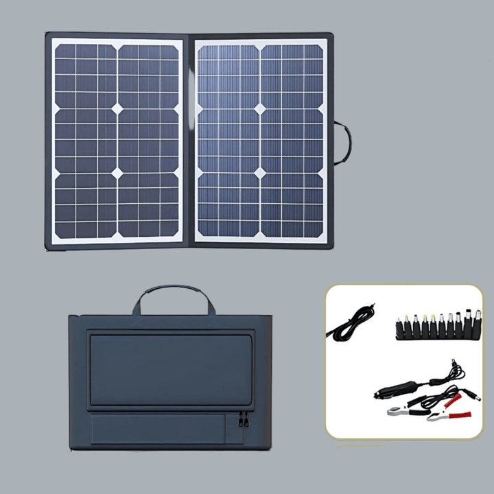 Compact 1000W solar panel for camping power. Adventure-ready, foldable charger for all devices.