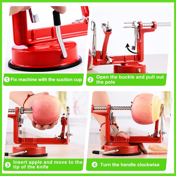 Compact kitchen gadget: the Universal Apple Peeler & Slicer, essential for streamlined food prep.