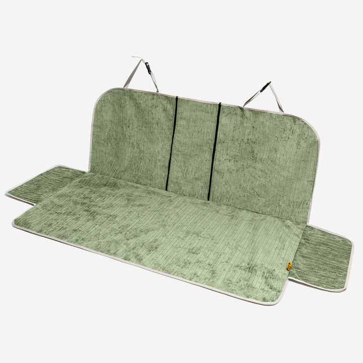 Universal pet car seat cover for SUVs, offering complete protection against pet fur and messes