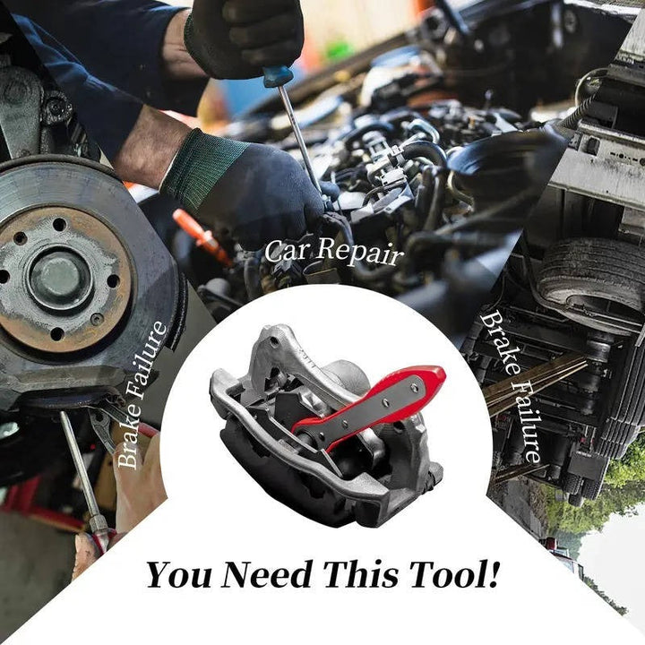 Ratchet brake caliper piston tool for professional and DIY car maintenance & vehicle service.