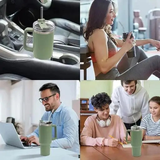 Durable Tritan replacement straws, universal fit for all your favorite tumblers and water bottles. Reusable.