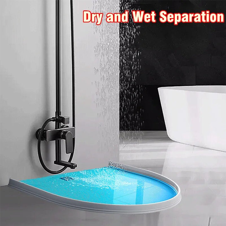 Home improvement: Easy install silicone water barrier for shower entrances and wet rooms.