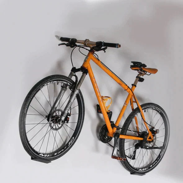 Wall-mounted bicycle storage rack. Protect your bike & save space with this strong garage hanger.