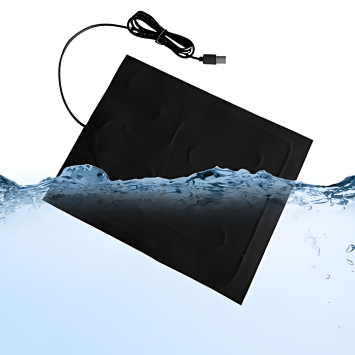 Waterproof USB heated pet mat, ideal dog warmer or cat bed heater for portable animal use