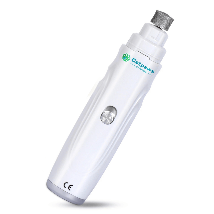 Rechargeable quiet pet nail file for stress-free nail care, ideal for both dogs and cats.