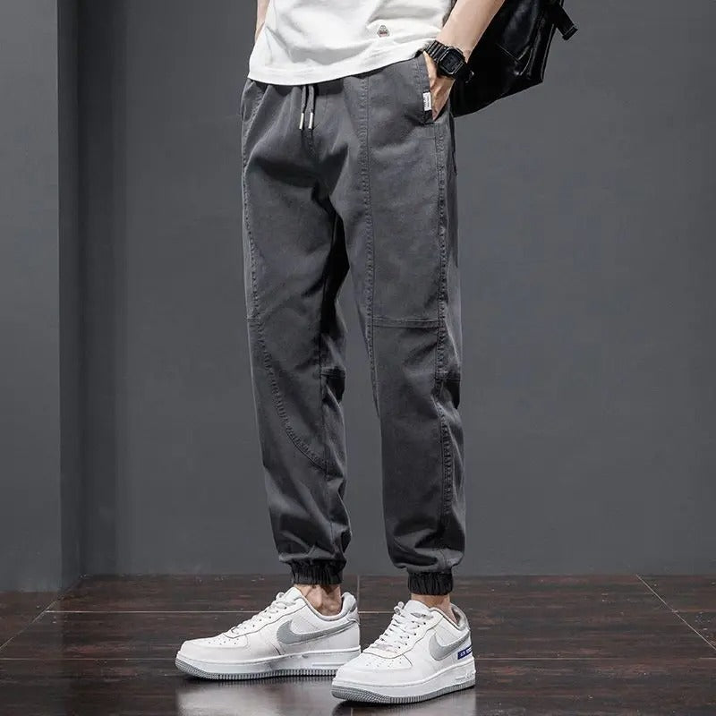 Ultra-comfortable men's lounge pants with a sleek tapered fit, great for everyday fashion & men's casual apparel.
