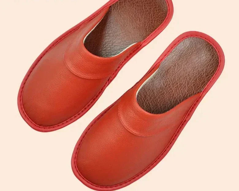 Men's cozy slip-on house slippers, providing ultimate comfort for indoor relaxation.
