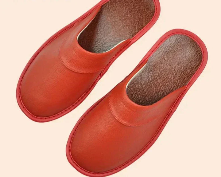 Men's cozy slip-on house slippers, providing ultimate comfort for indoor relaxation.