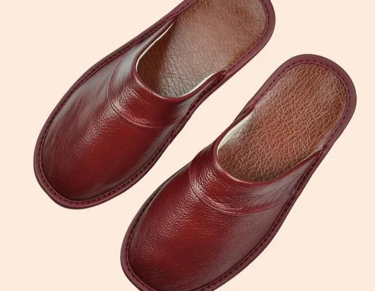 Ultra-comfort men's slip-on house slippers, perfect for indoor lounging and everyday wear.