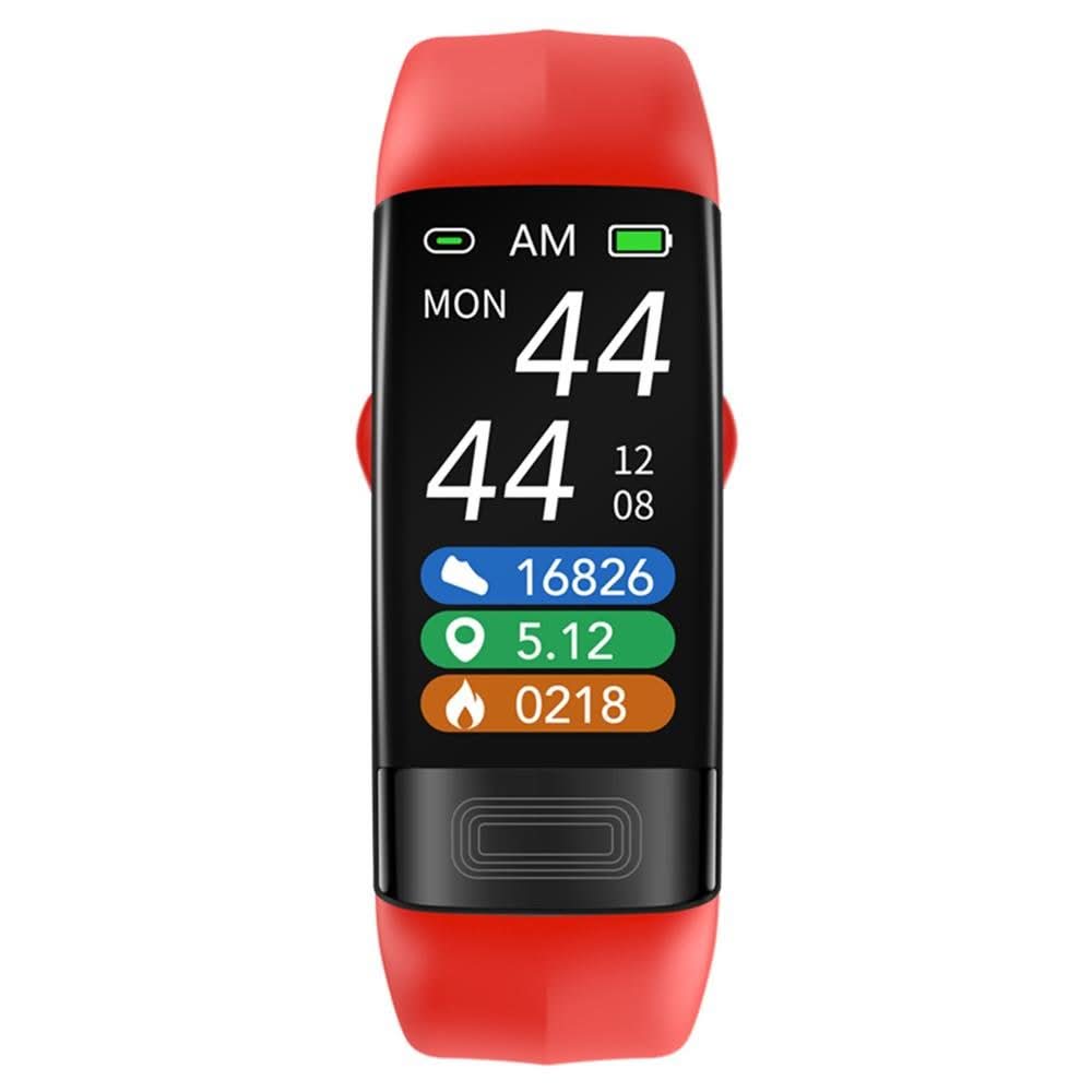 Unisex VitalBand Smart Armband for comprehensive activity and health tracking: ECG, BP, HR, waterproof design.