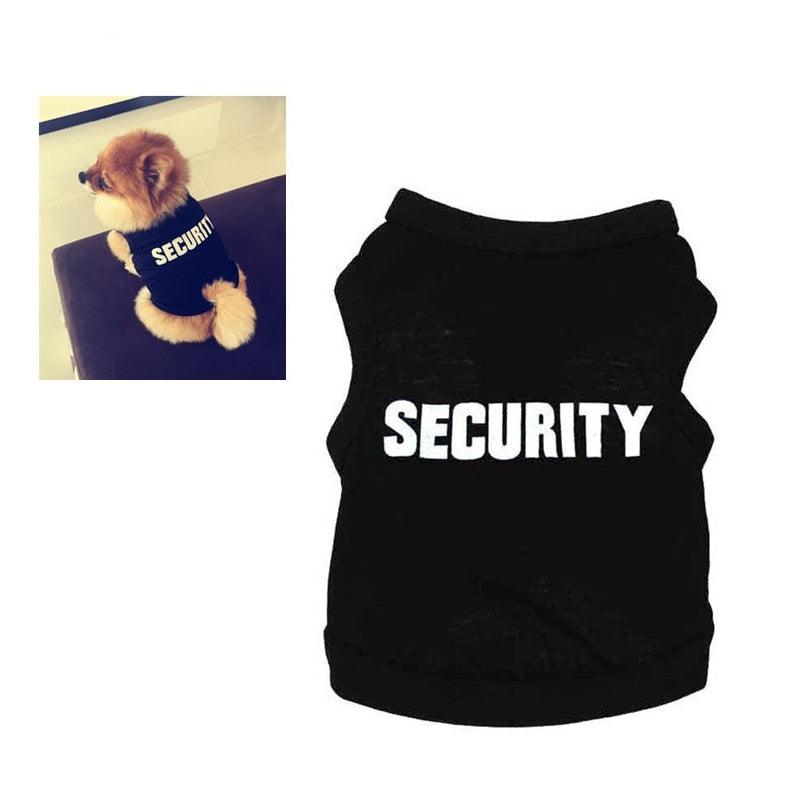 Stylish winter dog jacket made of soft cotton, suitable for small to medium sized dogs.