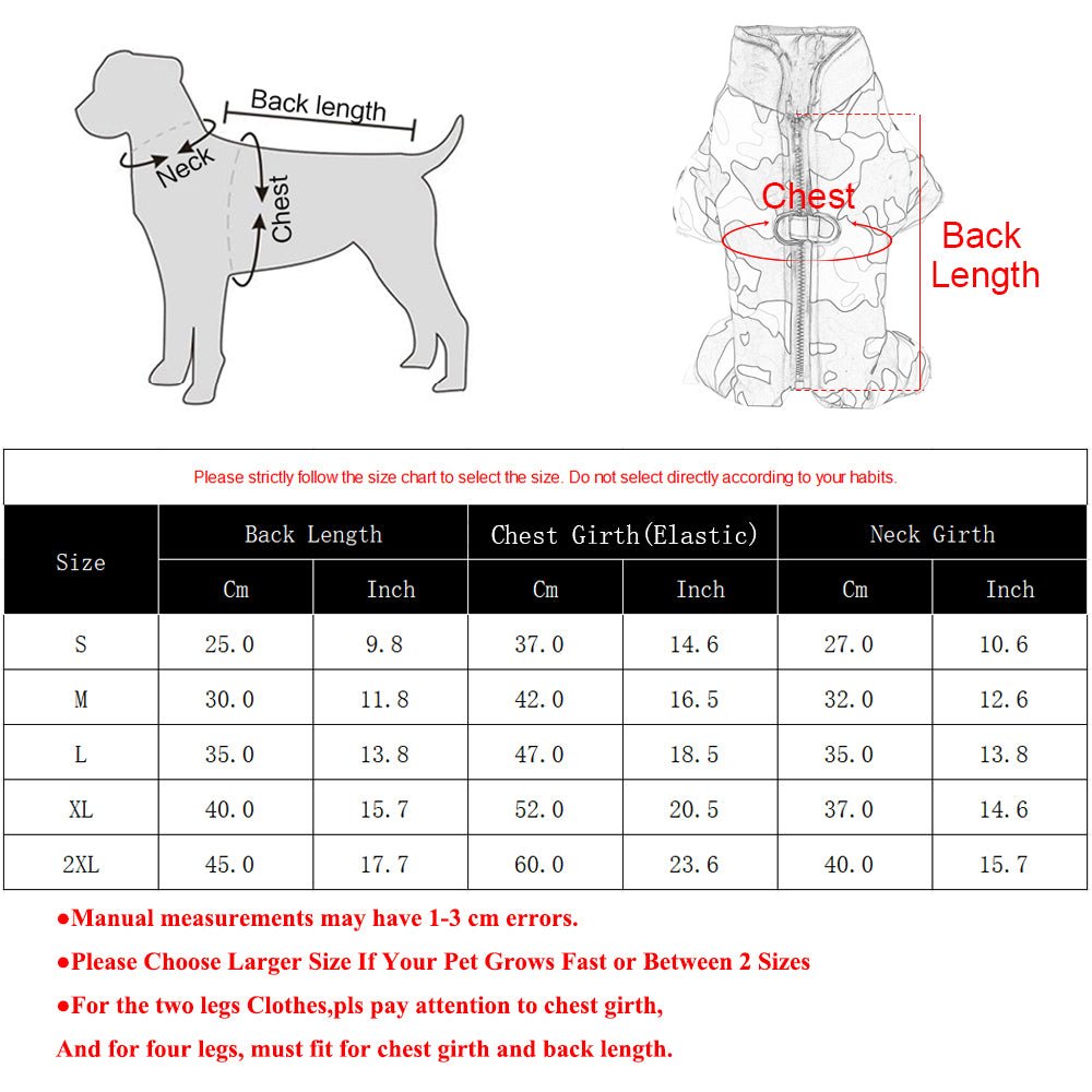 Easy-fit warm waterproof dog jacket, reflective for quick winter outings & safety.