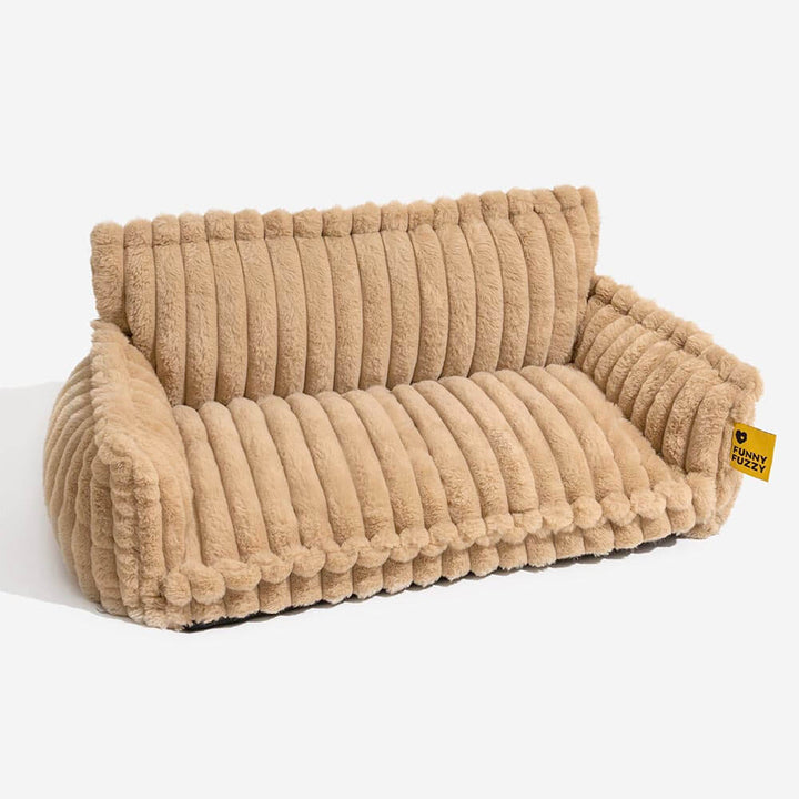 Washable Fluffy Orthopedic Dog Bed Cover & Pillow