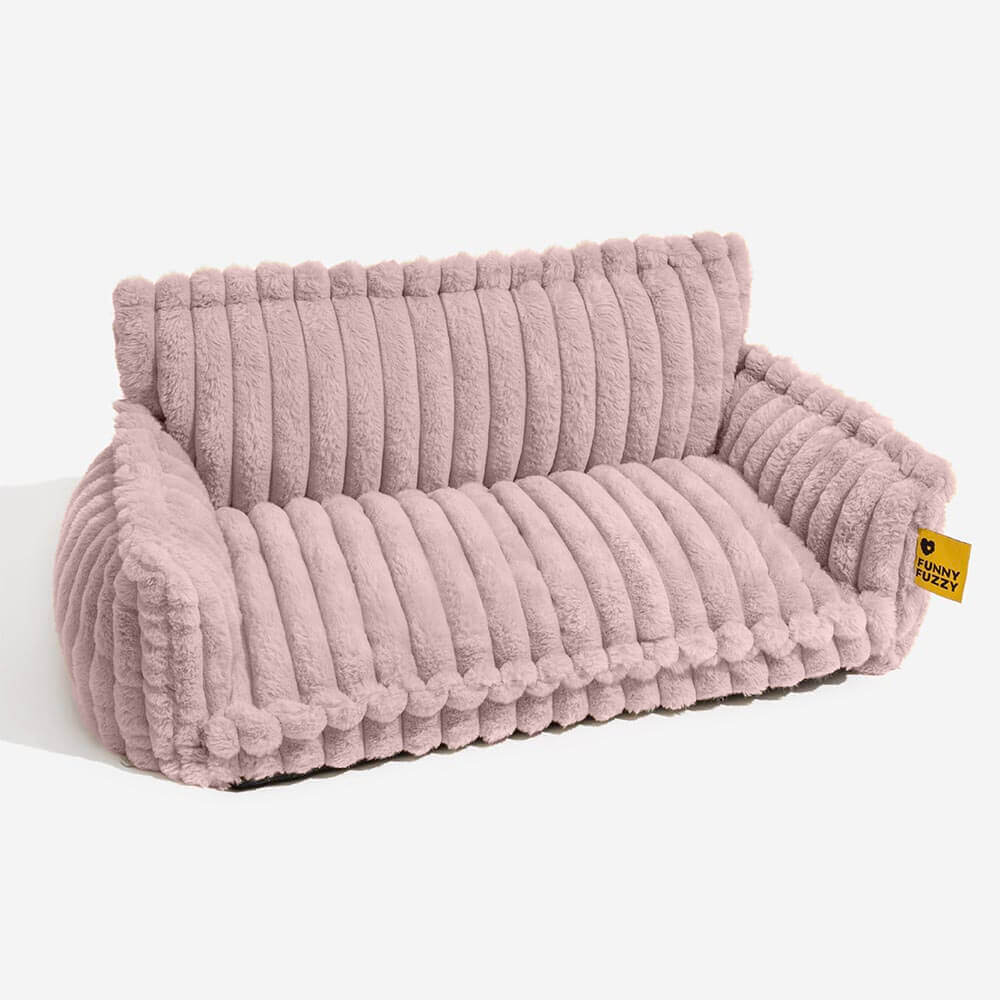 Washable Fluffy Orthopedic Dog Bed Cover & Pillow