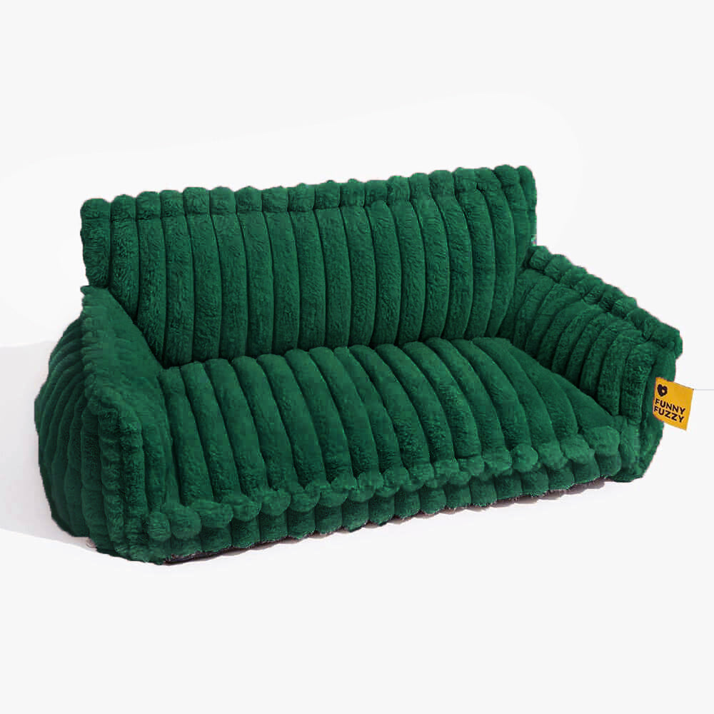 Washable Fluffy Orthopedic Dog Bed Cover & Pillow