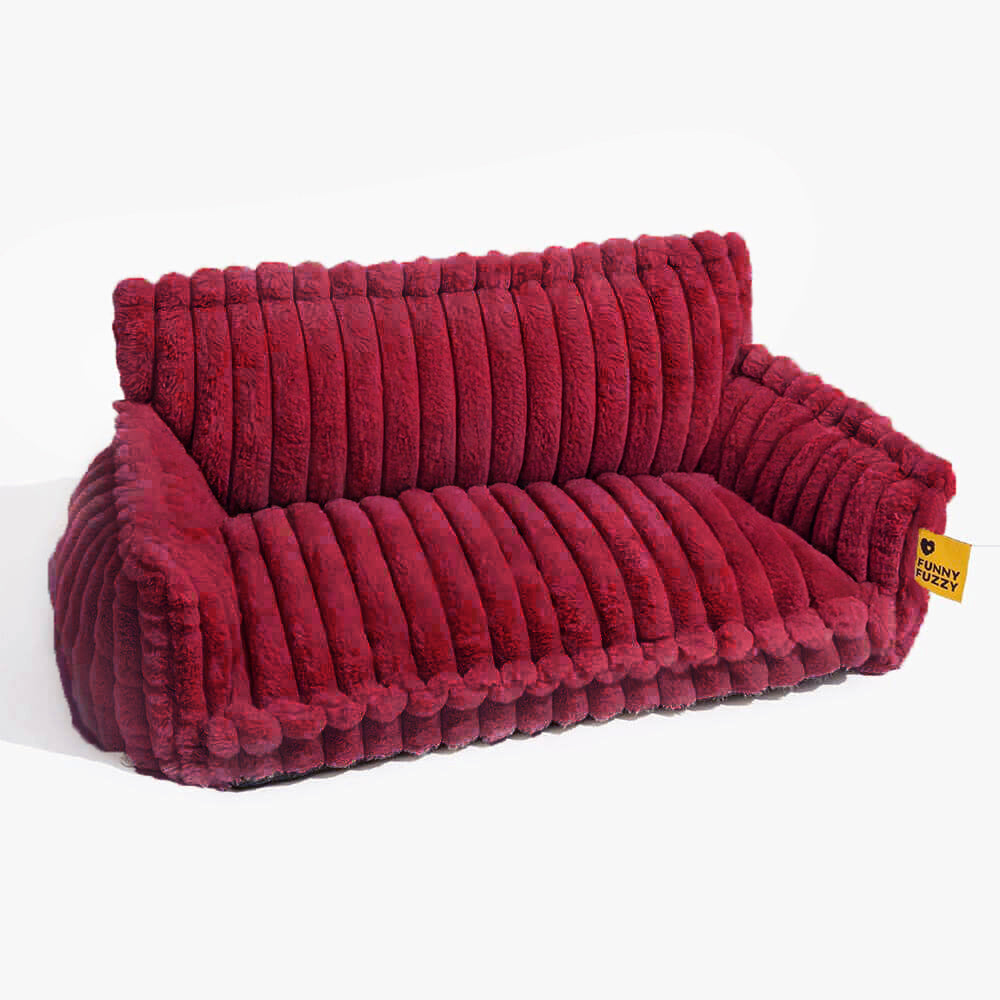 Washable Fluffy Orthopedic Dog Bed Cover & Pillow