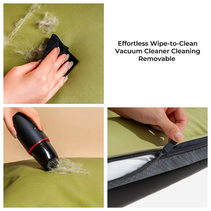 Waterproof car seat cover for dogs, anti-slip, ensuring a clean and safe automotive pet ride.