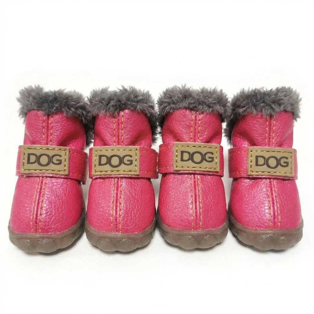 Premium pet accessories: Waterproof comfy dog boots ensuring all-weather paw protection. Anti-slip for outdoor dogs.
