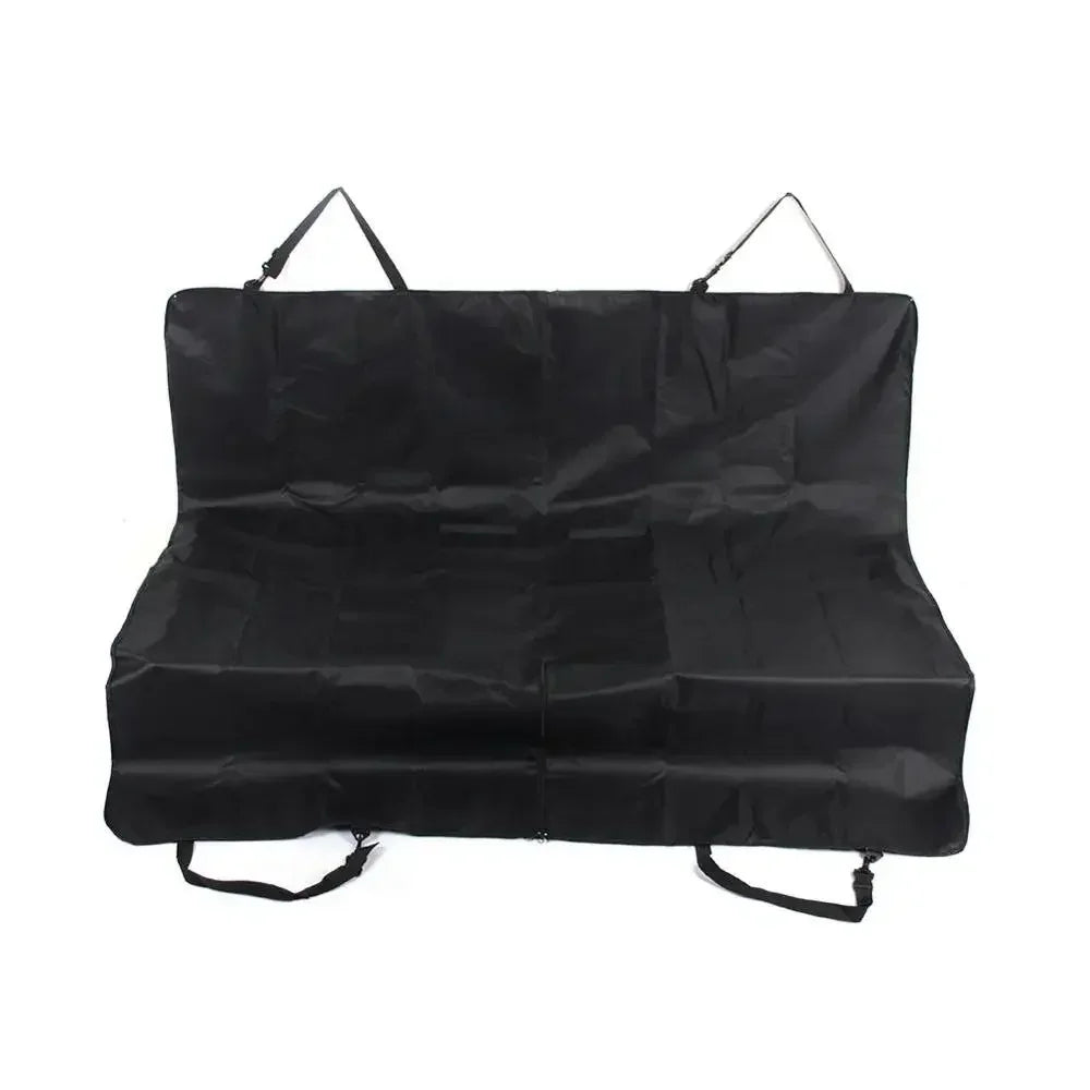 Waterproof dog car seat cover for back seat, non-slip pet protector, universal fit for vehicles
