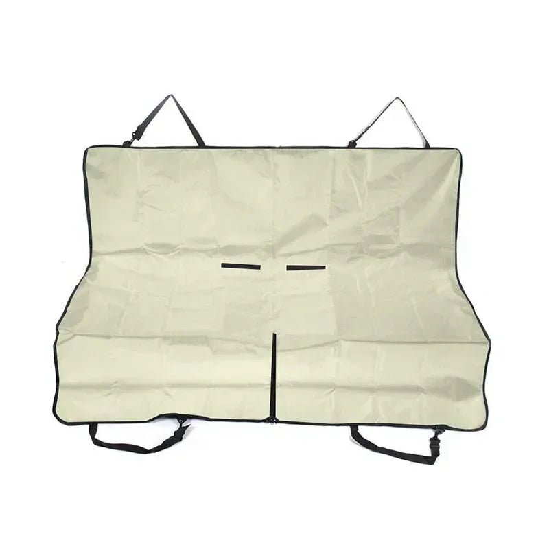 Universal fit waterproof dog car seat cover, non-slip pet gear for a clean backseat