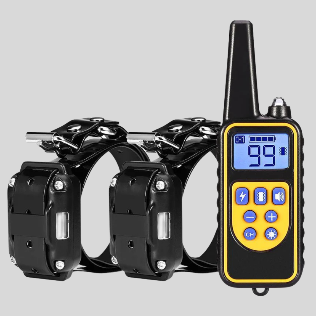 New electronic dog training collar with remote control for effective pet obedience