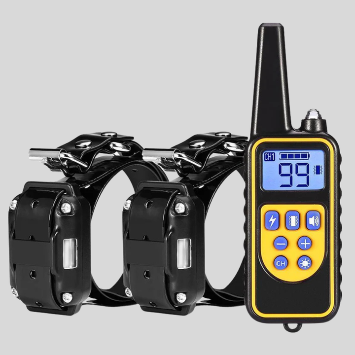New electronic dog training collar with remote control for effective pet obedience