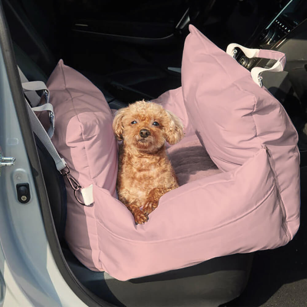 Dog travel bed, waterproof, protecting car upholstery from messes