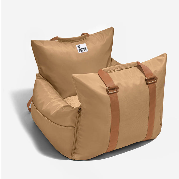 Premium waterproof pet car bed, comfortable and practical design