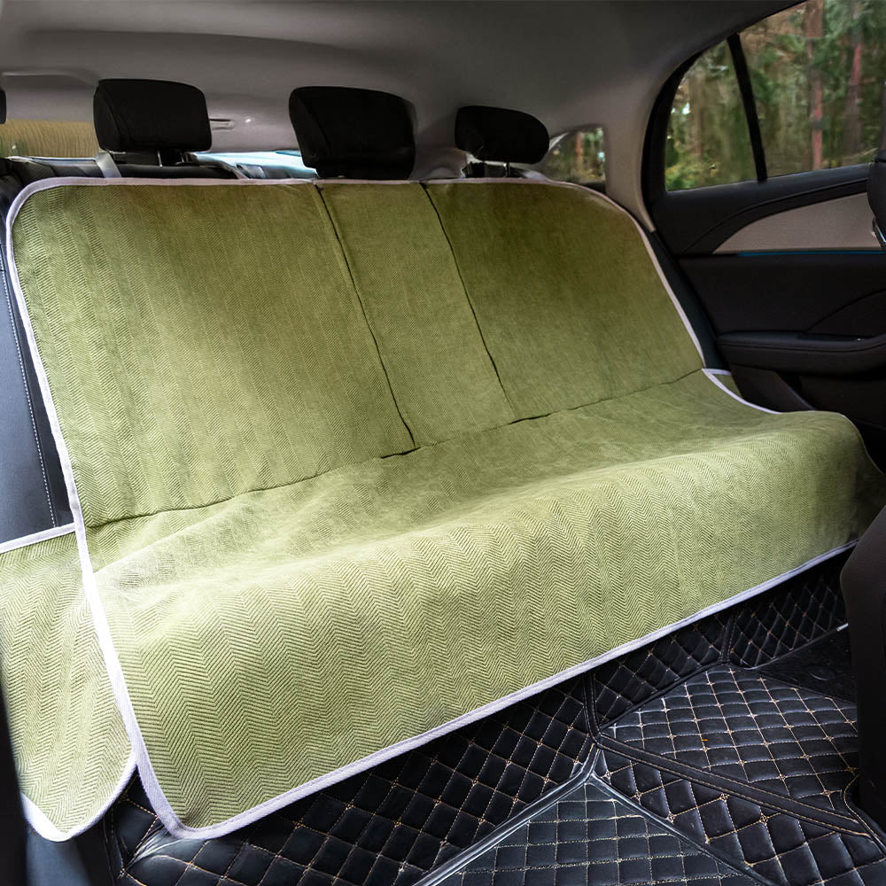 Universal fit pet accessory: waterproof dog car seat cover for safe travel