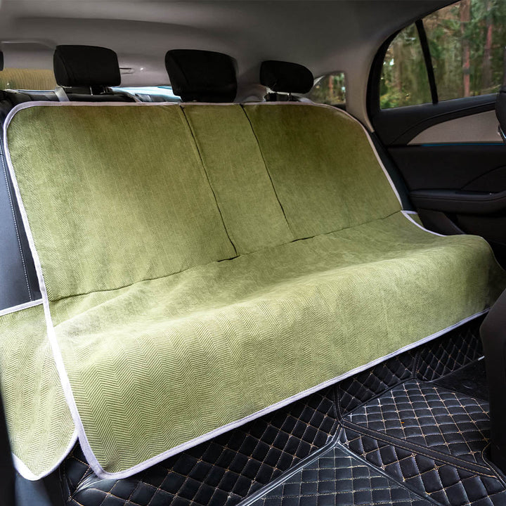 Universal fit pet accessory: waterproof dog car seat cover for safe travel