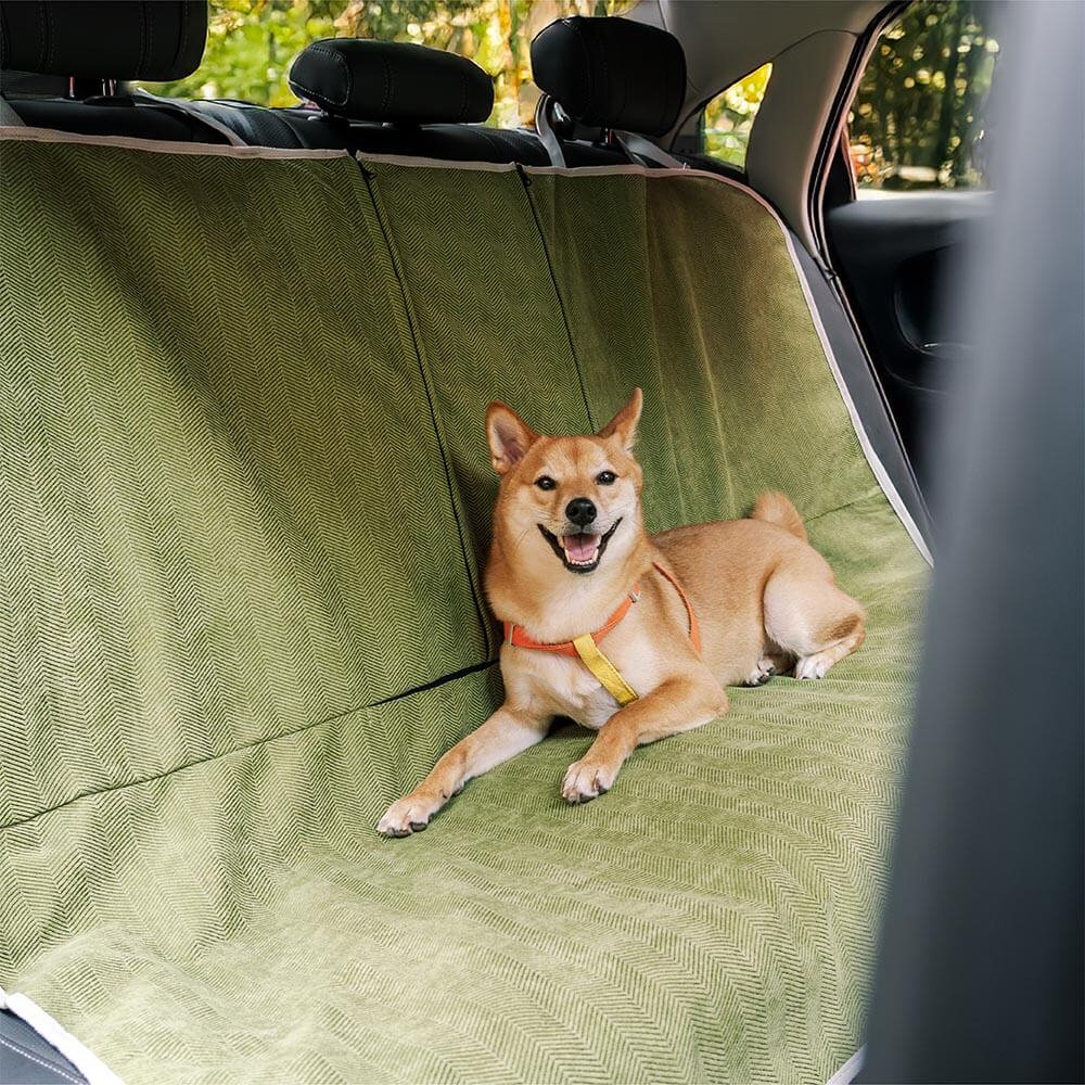 Easy clean waterproof pet protector, universal fit car seat for dogs