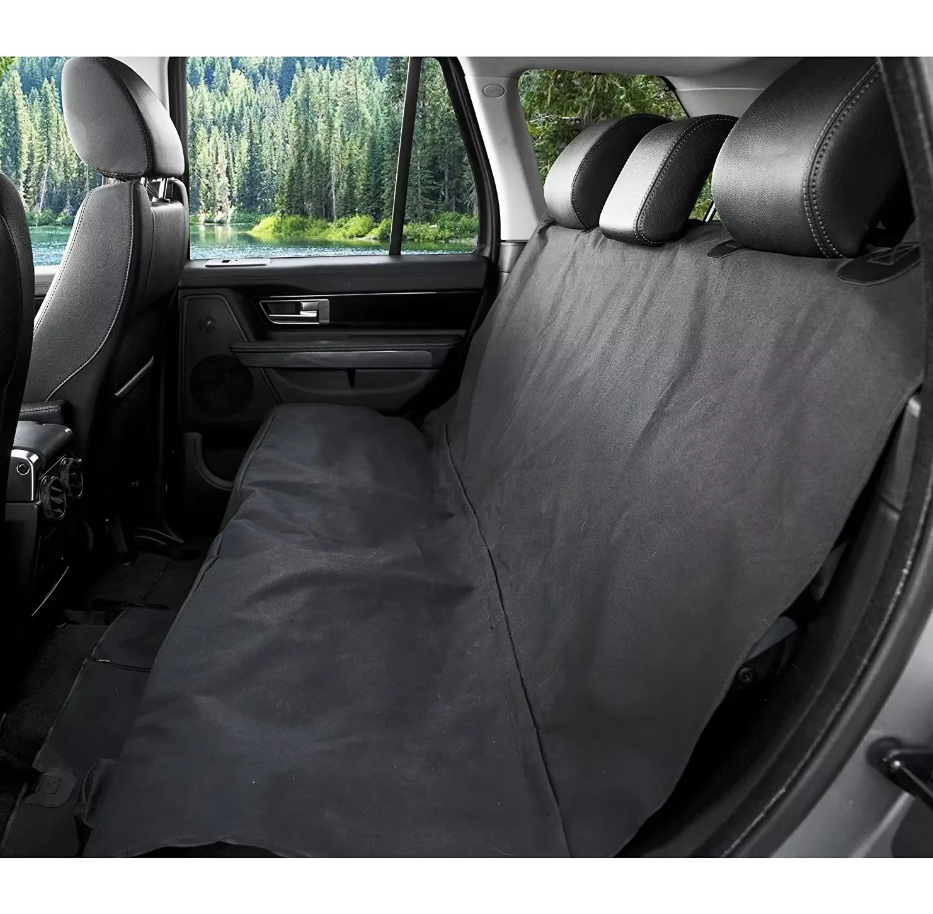 Dog car seat cover, waterproof, keeps vehicle clean from pet travel