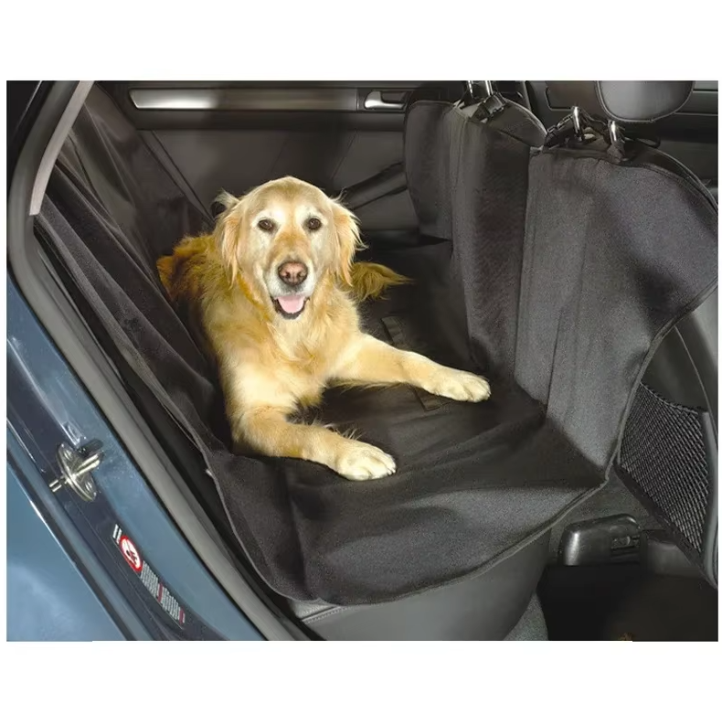 Rear seat waterproof pet cover for cars, ideal for pet friendly travel