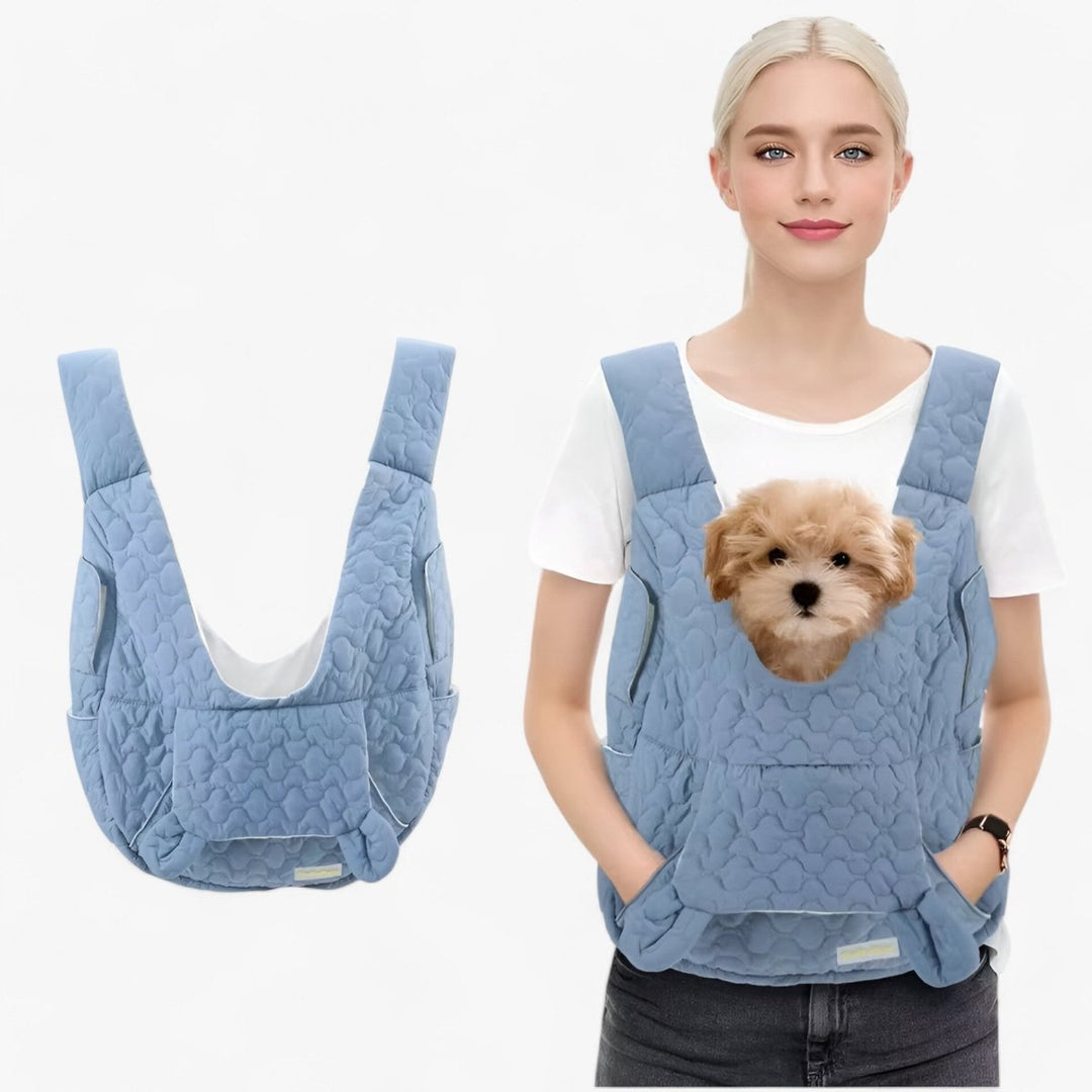 Waterproof pet carrier for cats & small dogs up to 22 lbs. Portable, secure travel bag with soft cushion for comfort.
